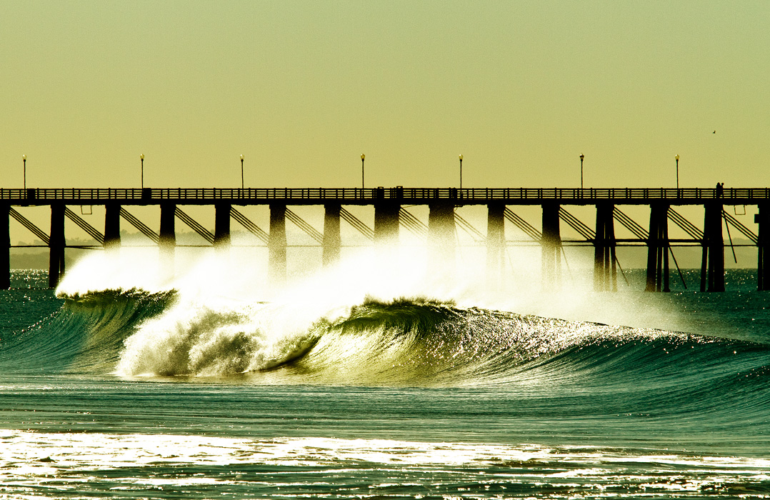 ocean side surf