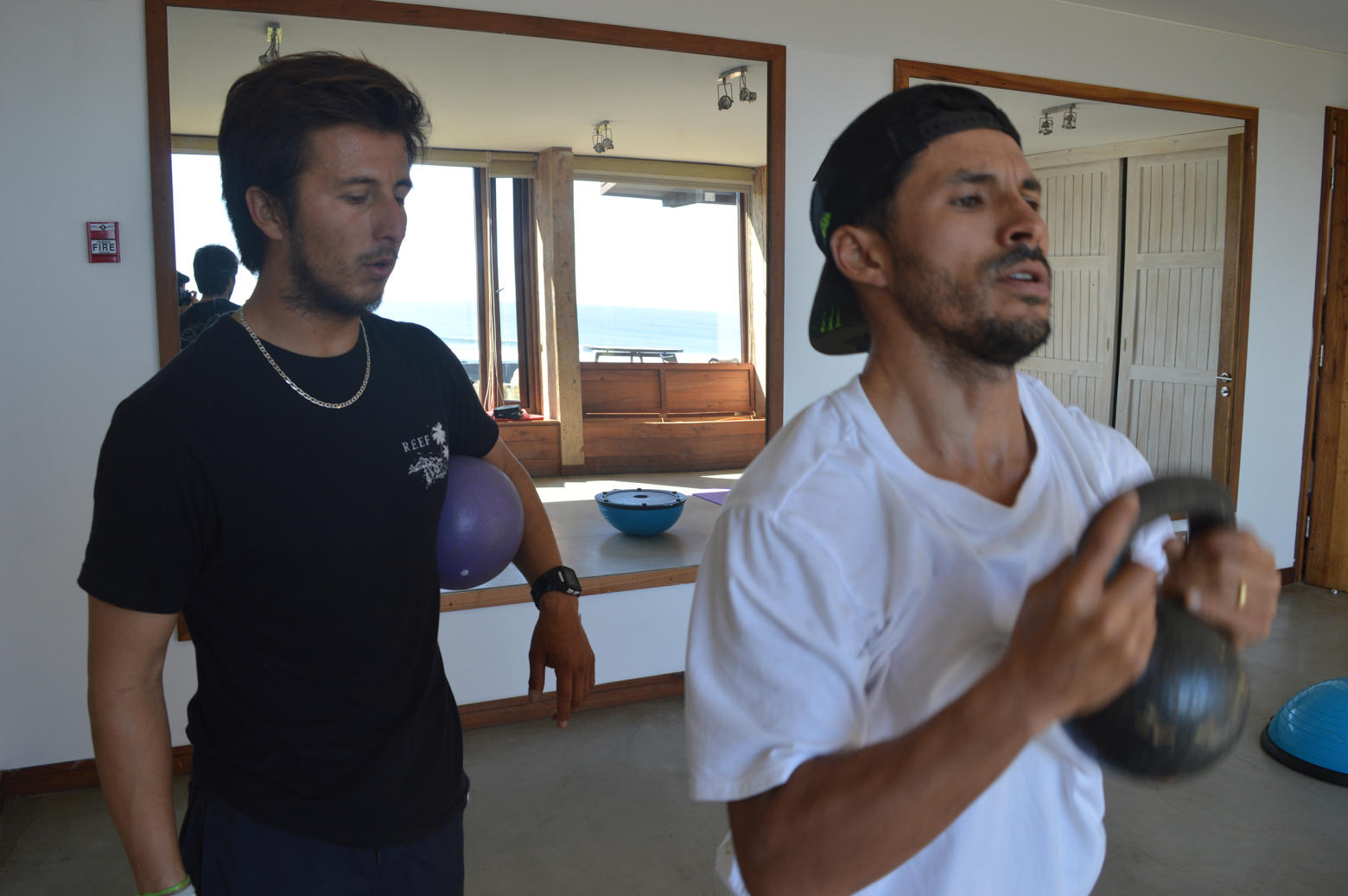 Así se prepara Cristian Merello para el tour mundial de olas grandes