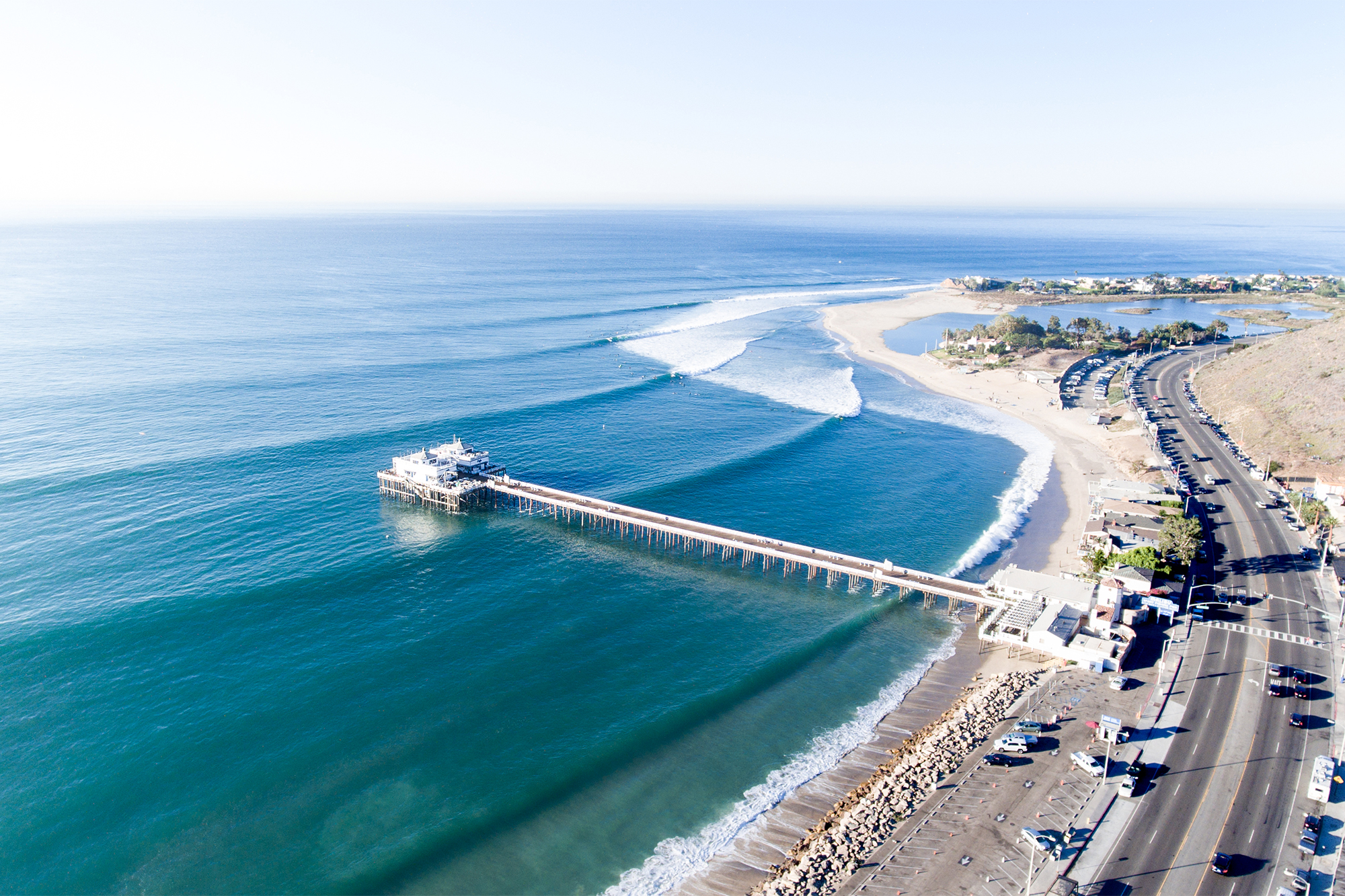 Malibu Point Surfing California