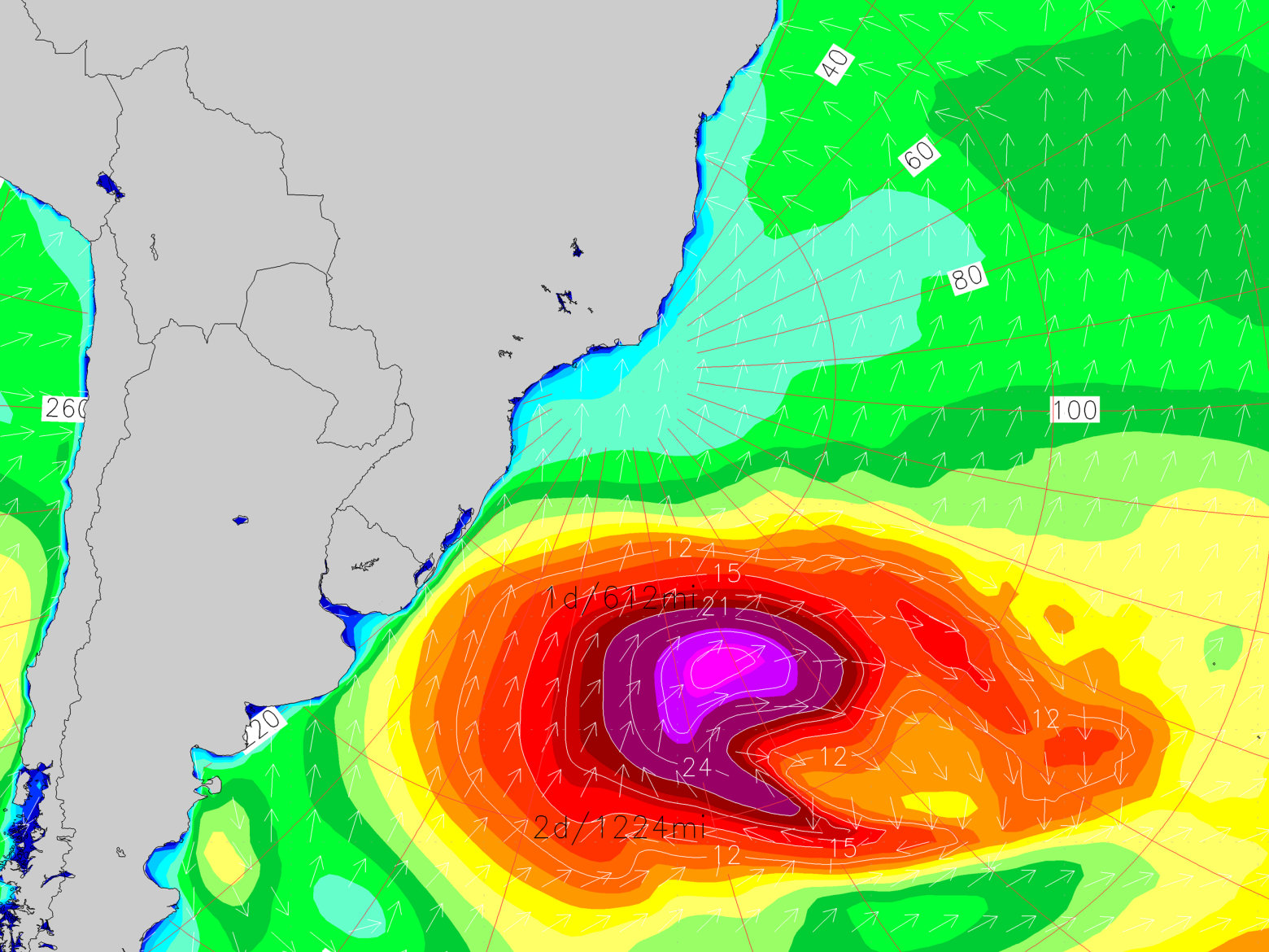 May's Extreme Waves and Swell, By the Numbers