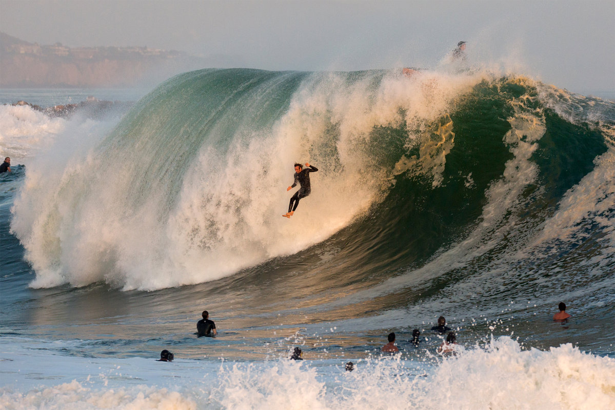 South Swell of The Season Hits West Coast