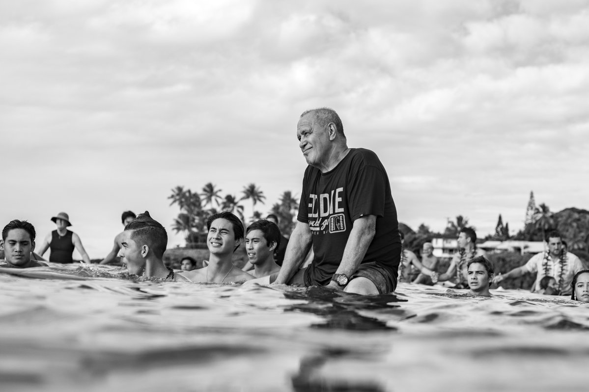 Eddie Aikau Invitational Opening Ceremony Kicks Off at Waimea Bay