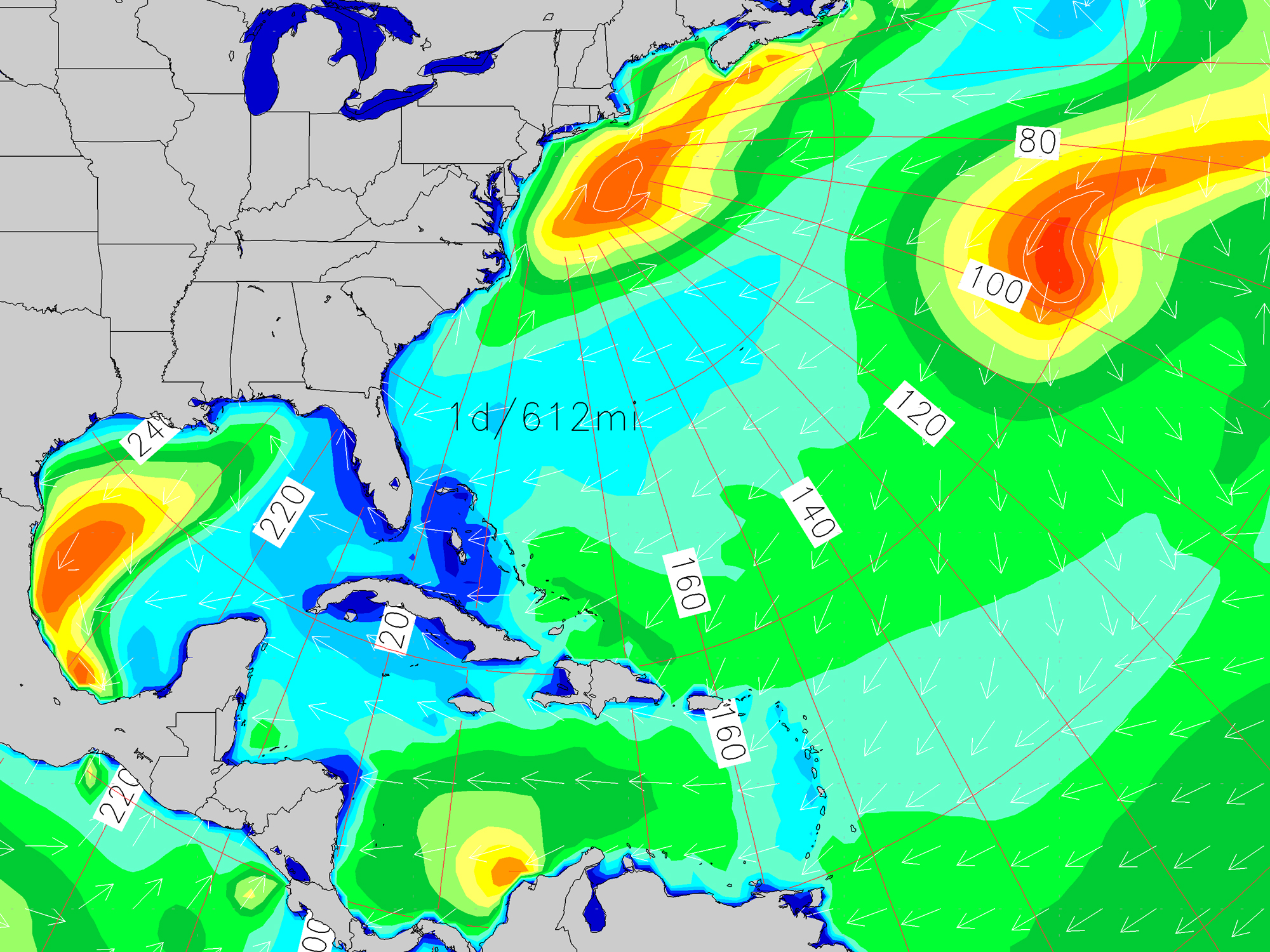 Atlantic Stirs Up Spring Break Surf for East Coast, Gulf, and Caribbean