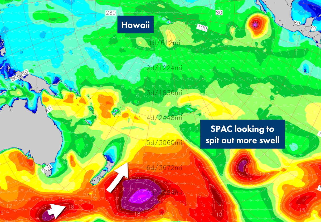 Premium West Side Oahu Weather Forecast for Storms, Swell & Surf in