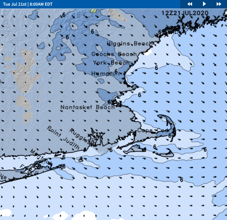 Premium Maine Weather Forecast for Storms, Swell & Surf in July 2020