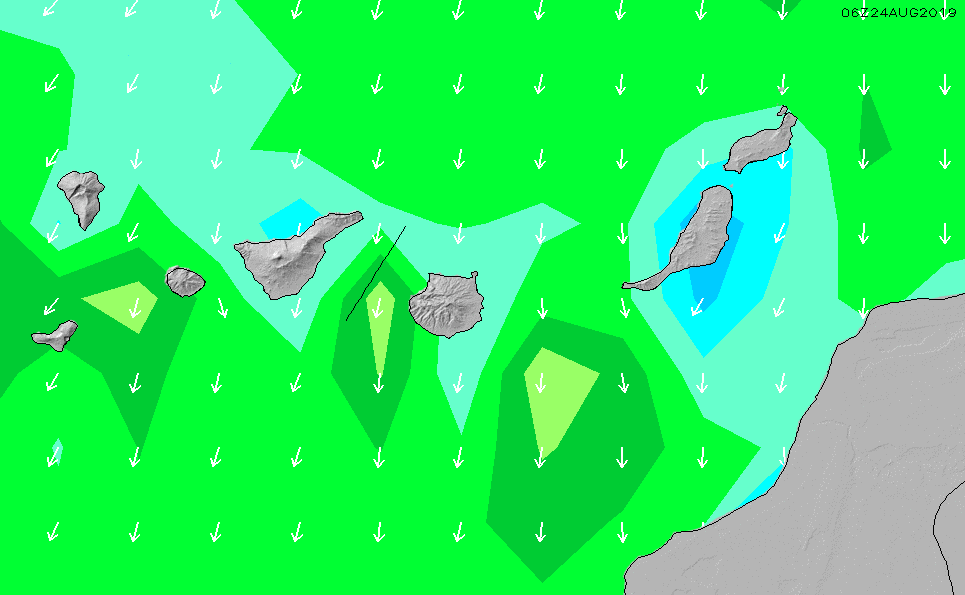 Premium Tenerife Canaries Weather Forecast For Storms Swell