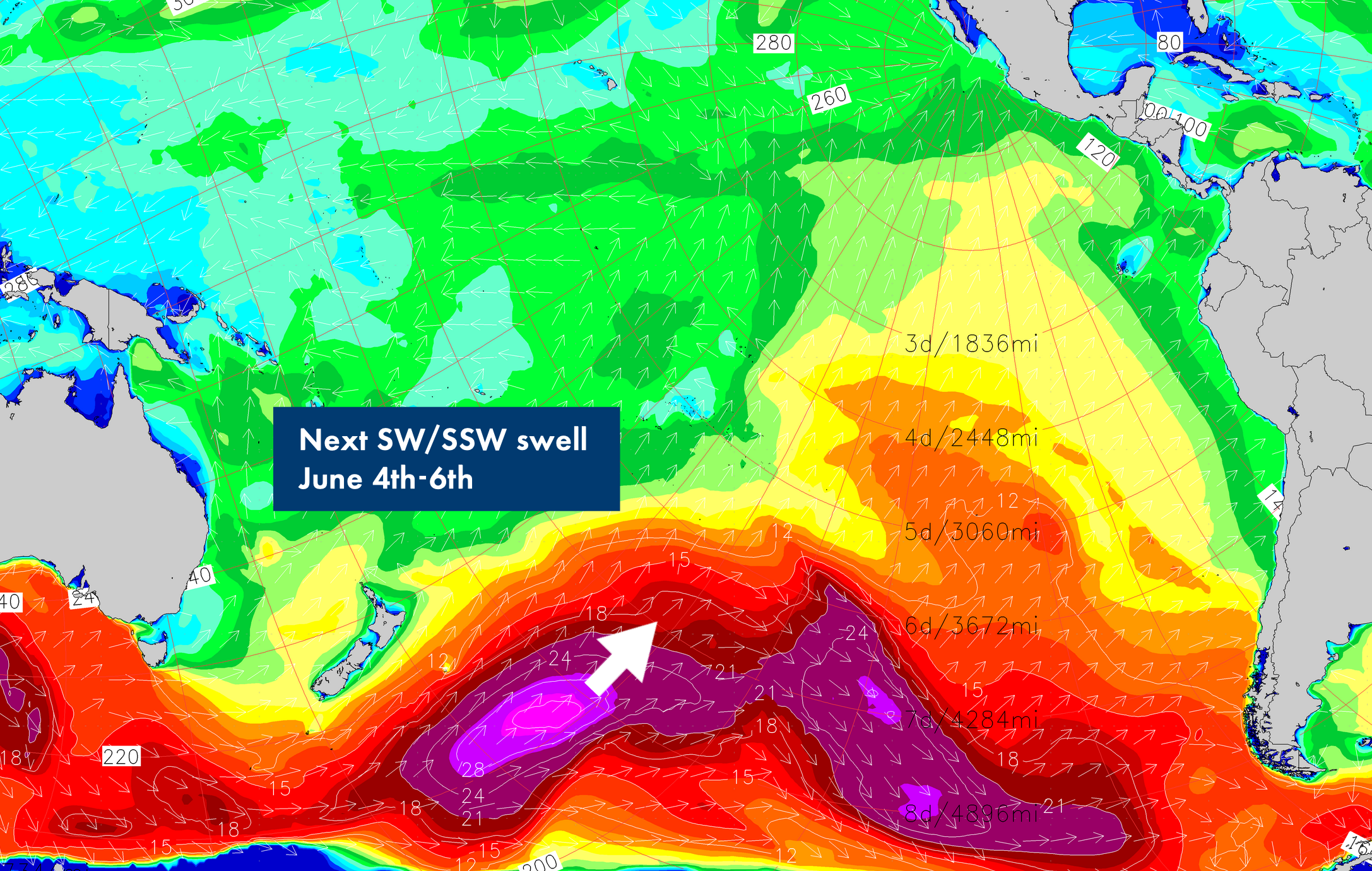 Premium Cabo Weather Forecast For Storms, Swell & Surf In May 2020 ...