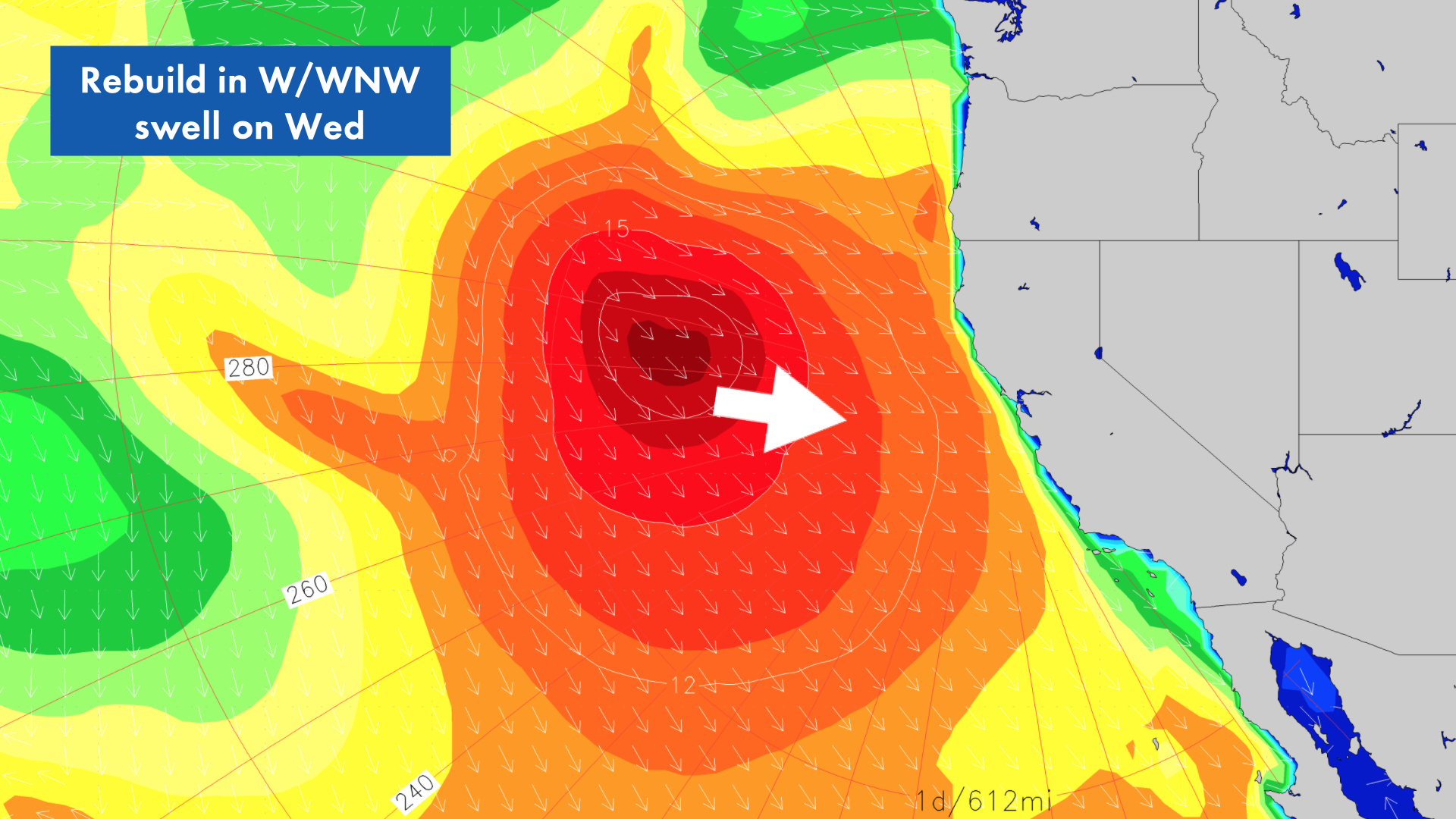 Premium Mendocino Weather Forecast for Storms, Swell & Surf in May 2019