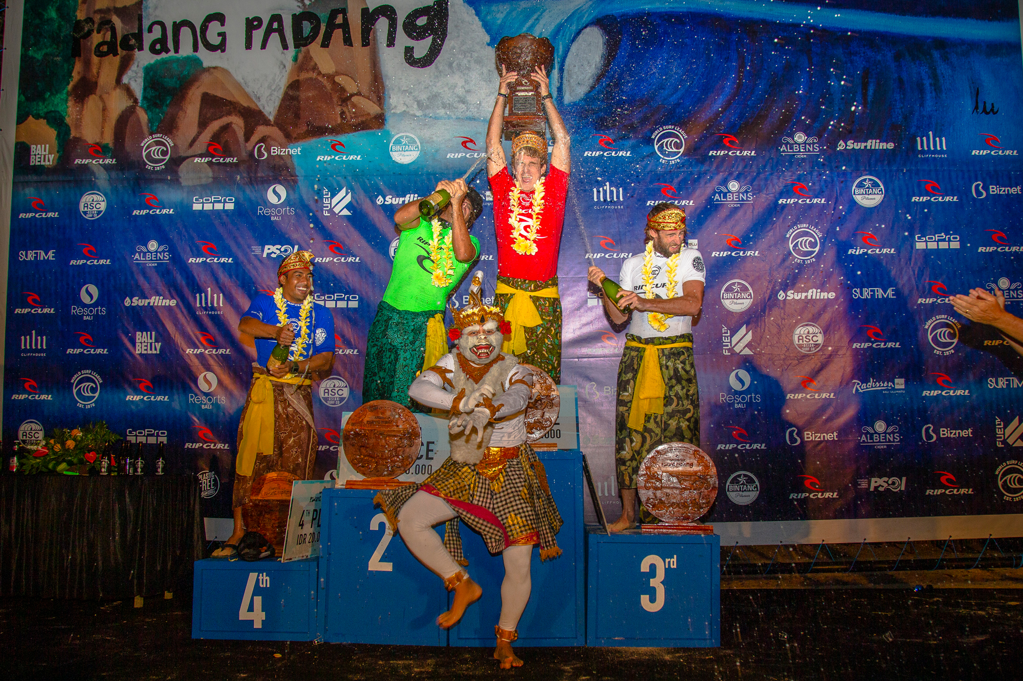 Rip Curl Cup Padang Padang, Events