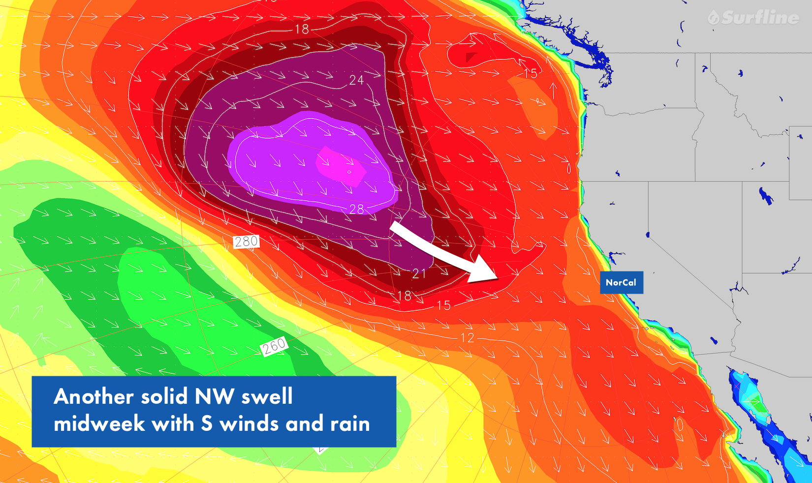 Premium Marin County Weather Forecast for Storms, Swell & Surf in May