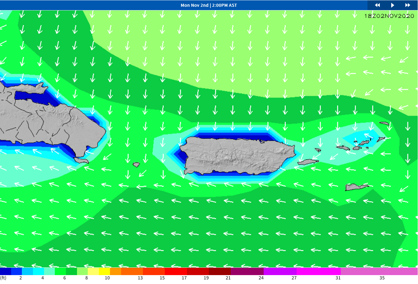 Premium Northeast Puerto Rico Weather Forecast for Storms, Swell & Surf