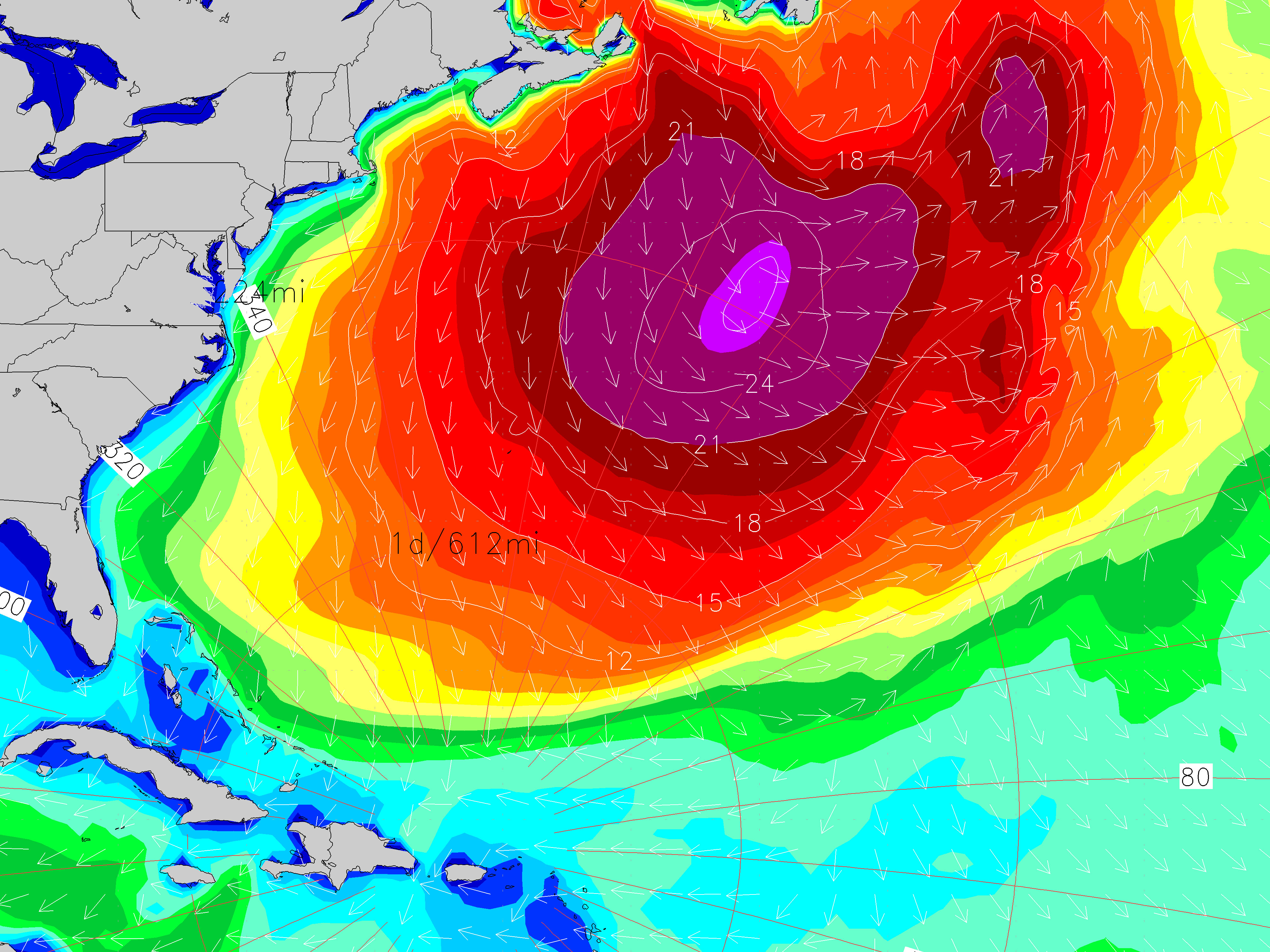 More Western Atlantic Storms = More Surf for East Coast and Caribbean