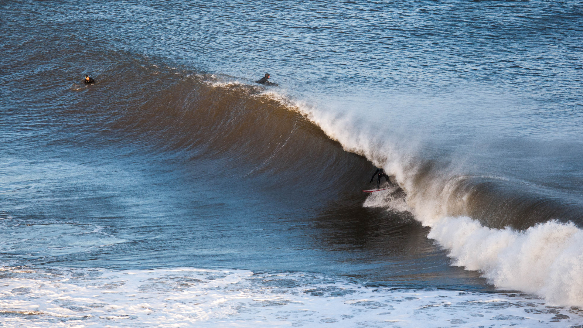 Biggest Swell of the Year in New Jersey! - The Surfers View