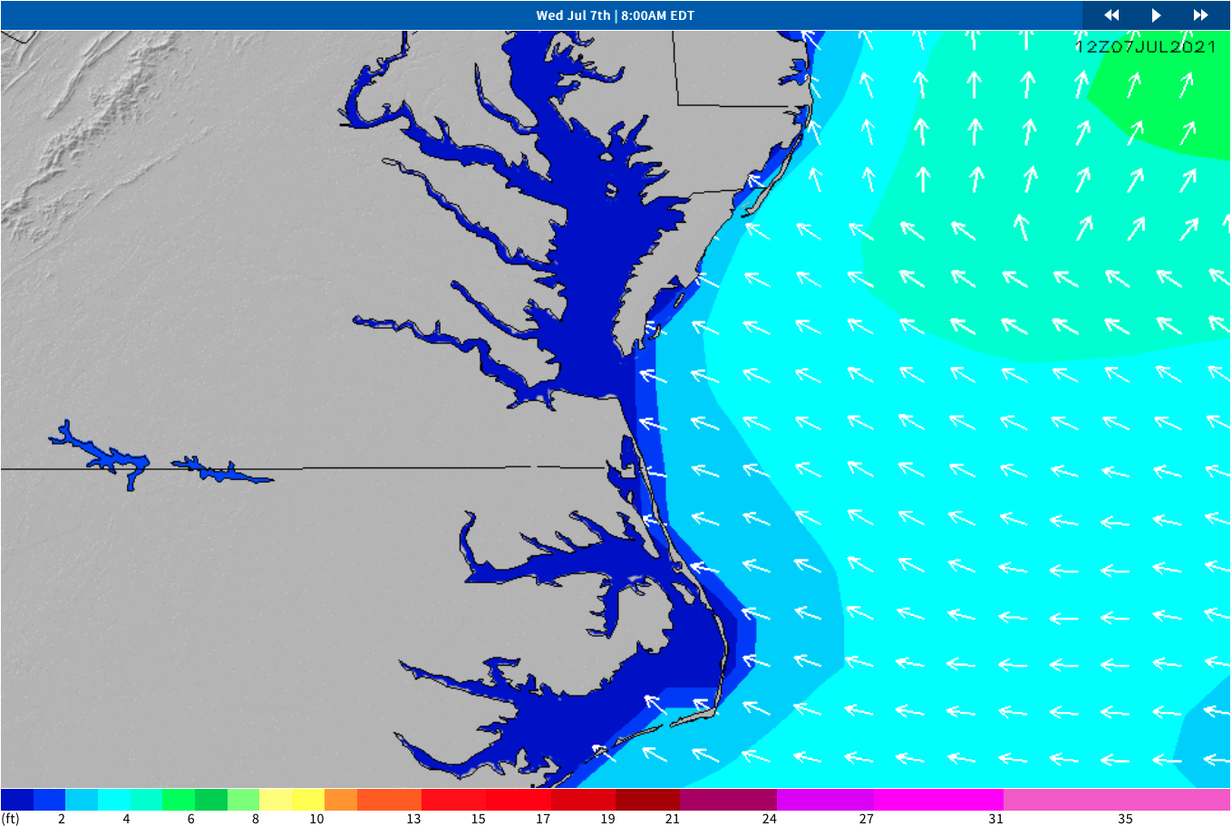 Outer Banks Forecast