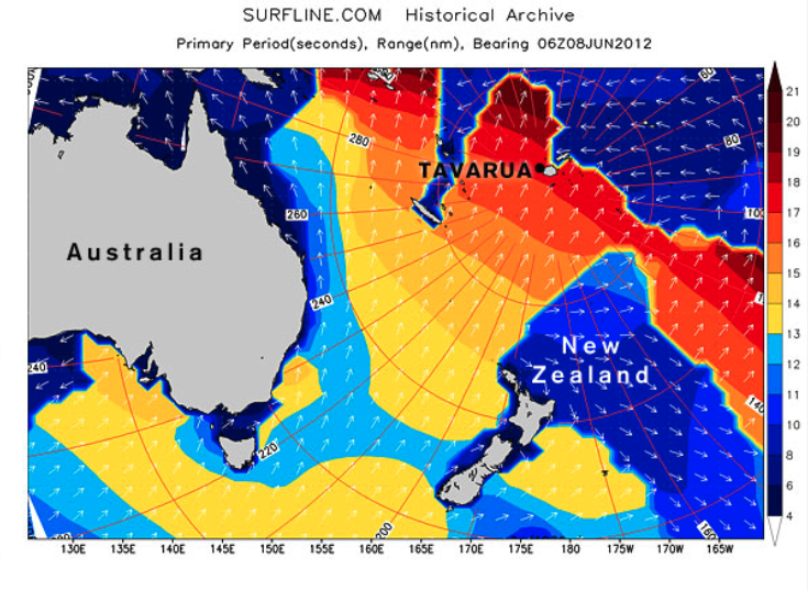 Anatomy of a Swell Cloudbreak, June 2012