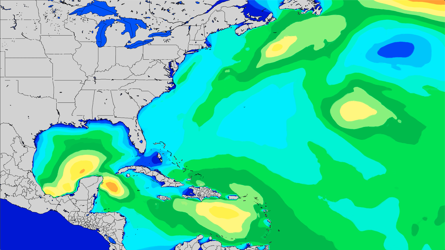 Atlantic Tropics Video Outlook Updated 101 Watching The Nw And Eastern Caribbean Surfline