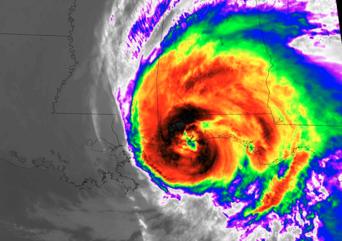 Hurricane Sally Makes an Alabama Landfall