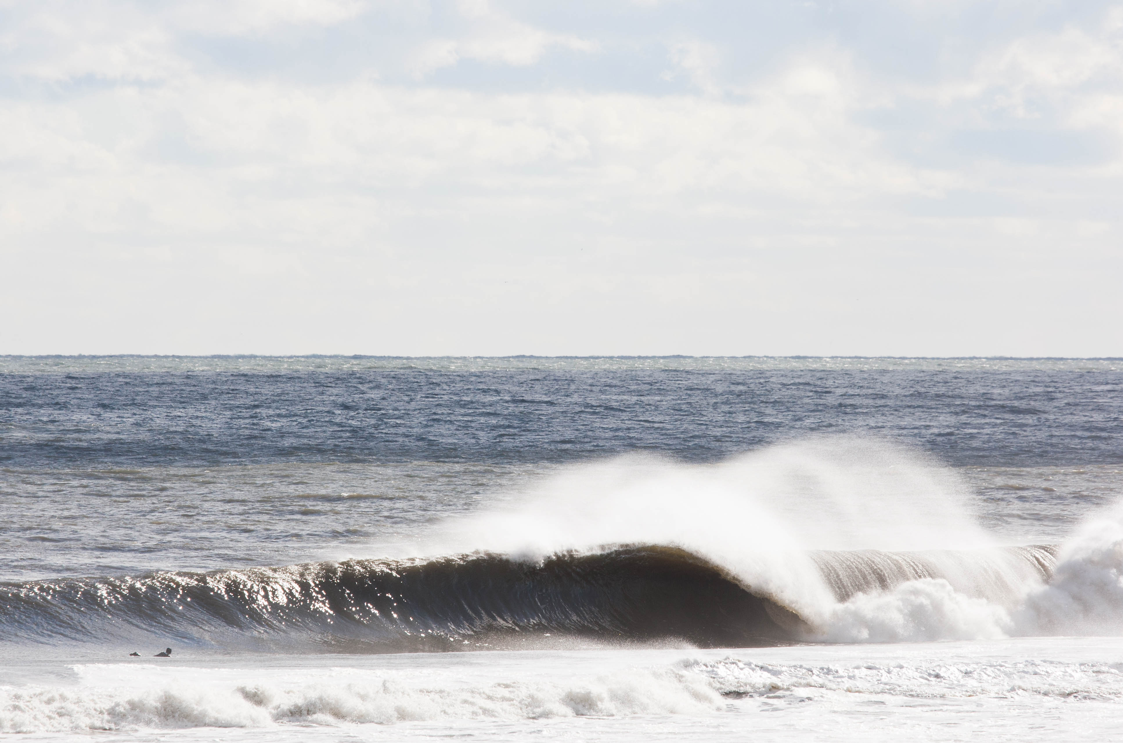 New Jersey First Bombing Swell of the Winter