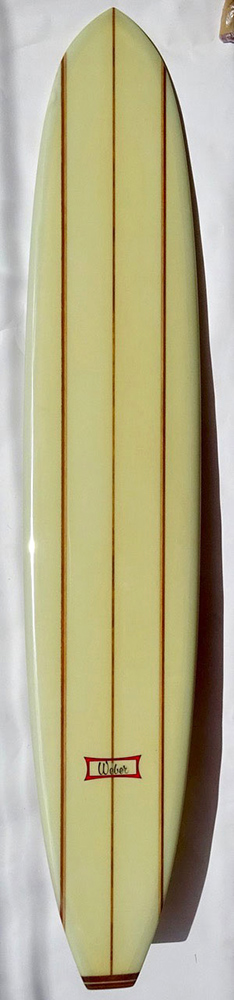 Hansen Surfboard sticker vintage style surfing decal surf Set Of 2 