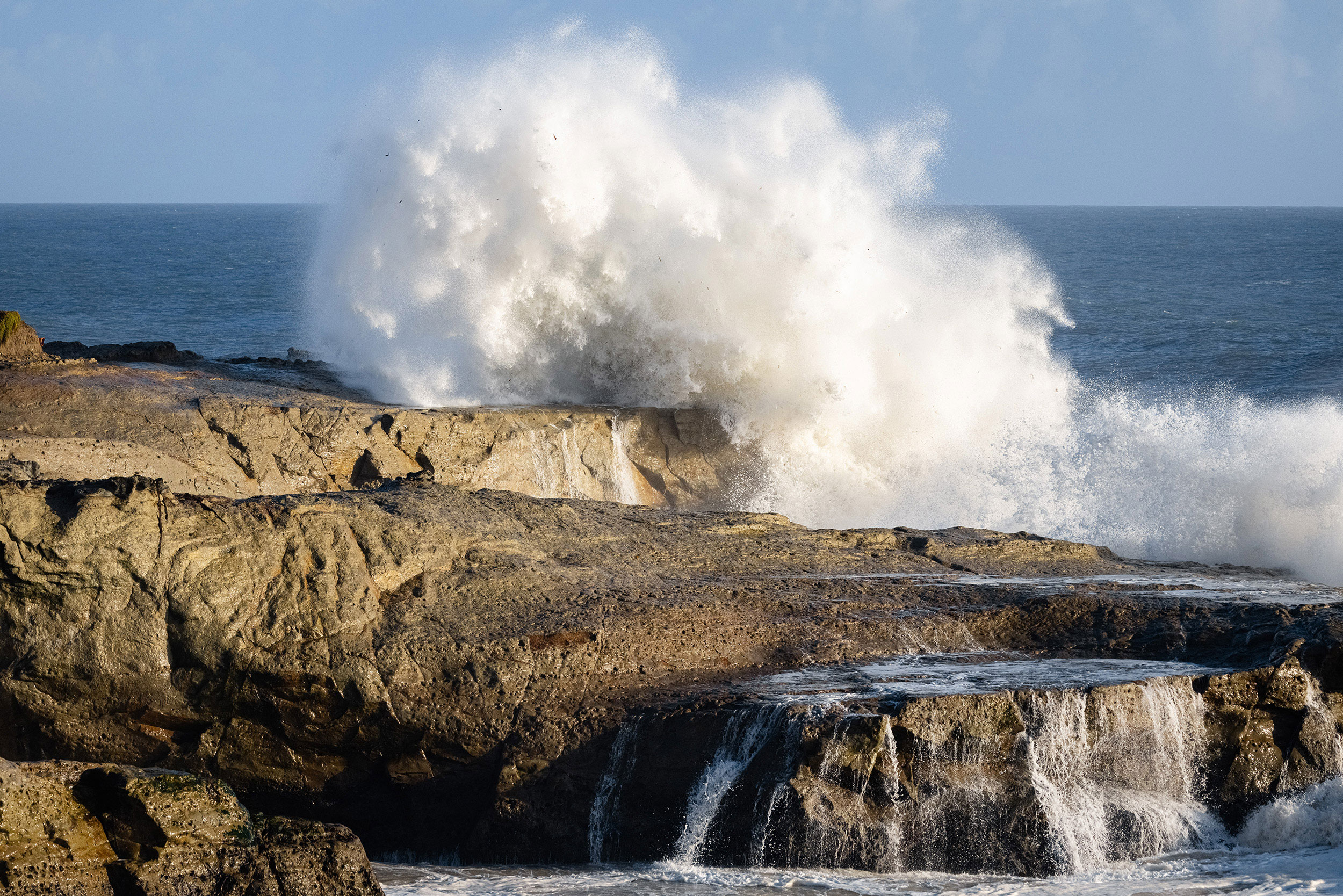 Sequence of the Week Steamer Lane PreCliff Jump Explosion