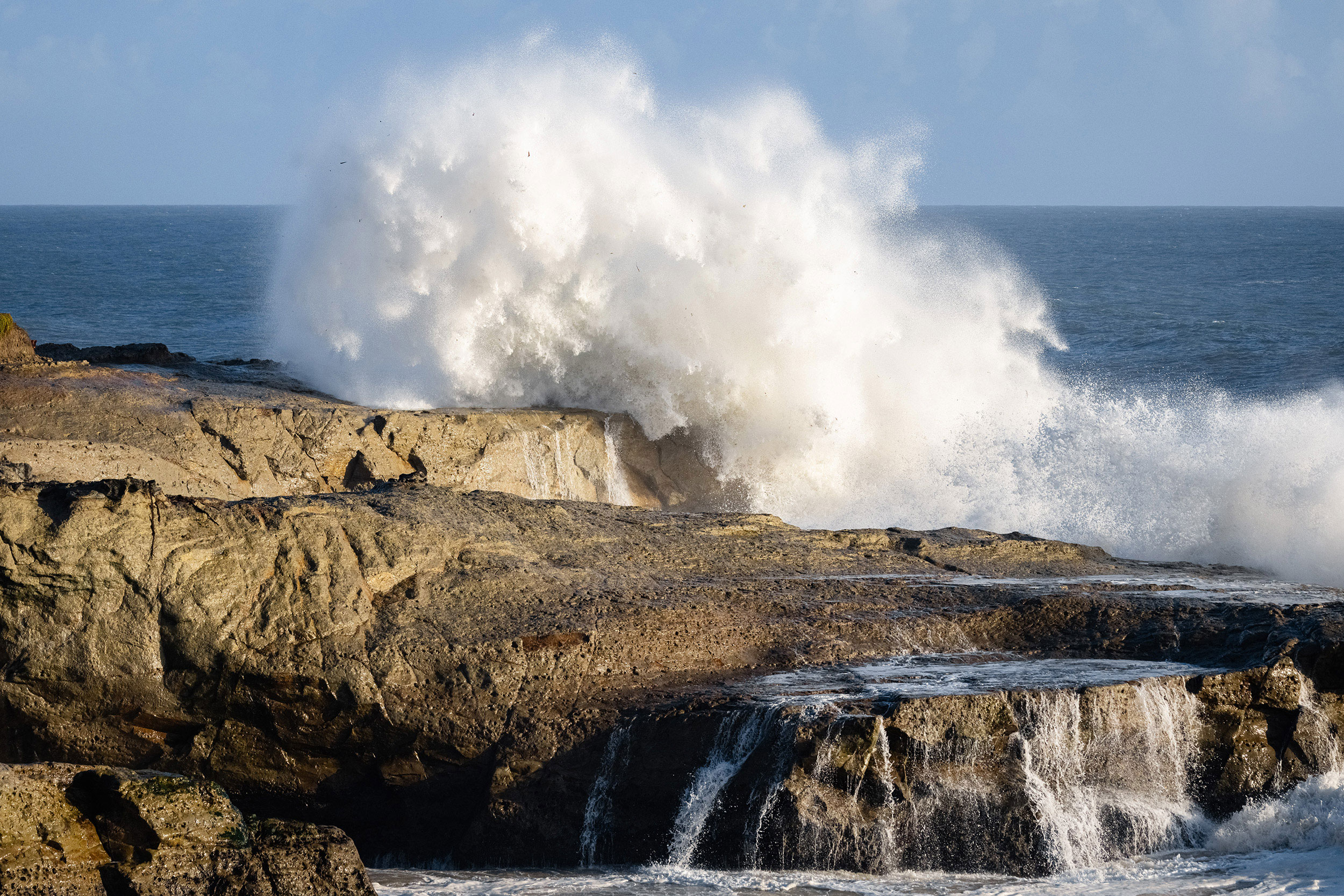 Sequence of the Week Steamer Lane PreCliff Jump Explosion