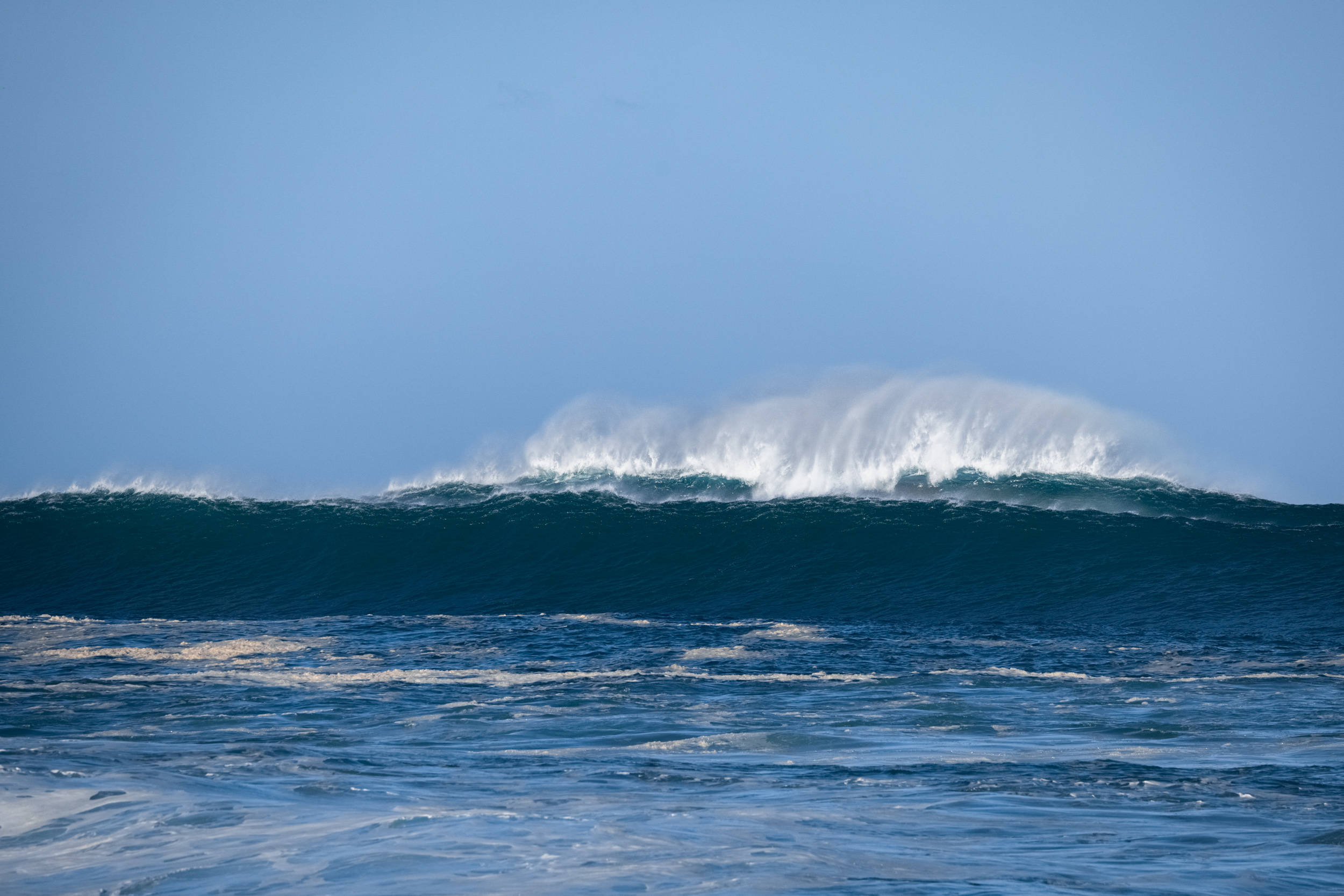 Caught this wave yesterday at North Shore! Last big swell of the
