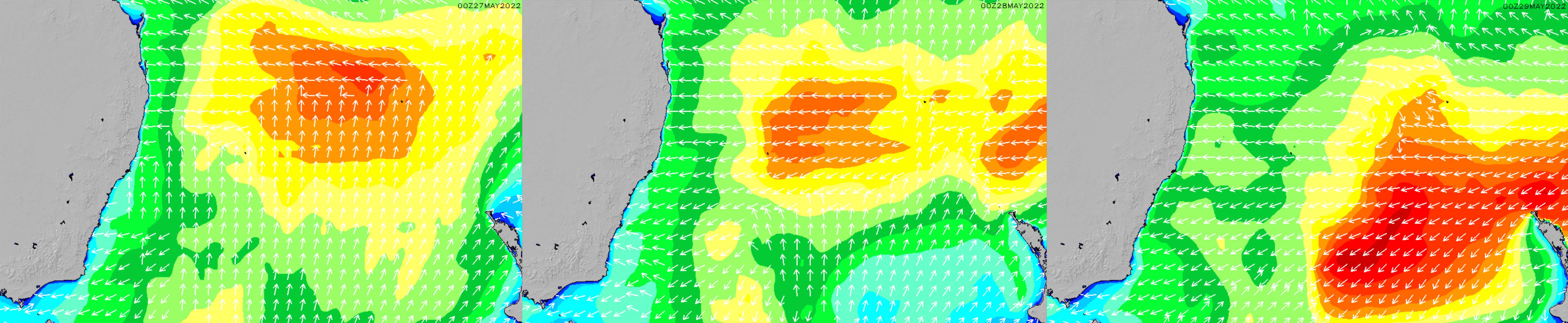 Swell Direction Map Incoming UPDATE: It'll Be Bigger Than Expected