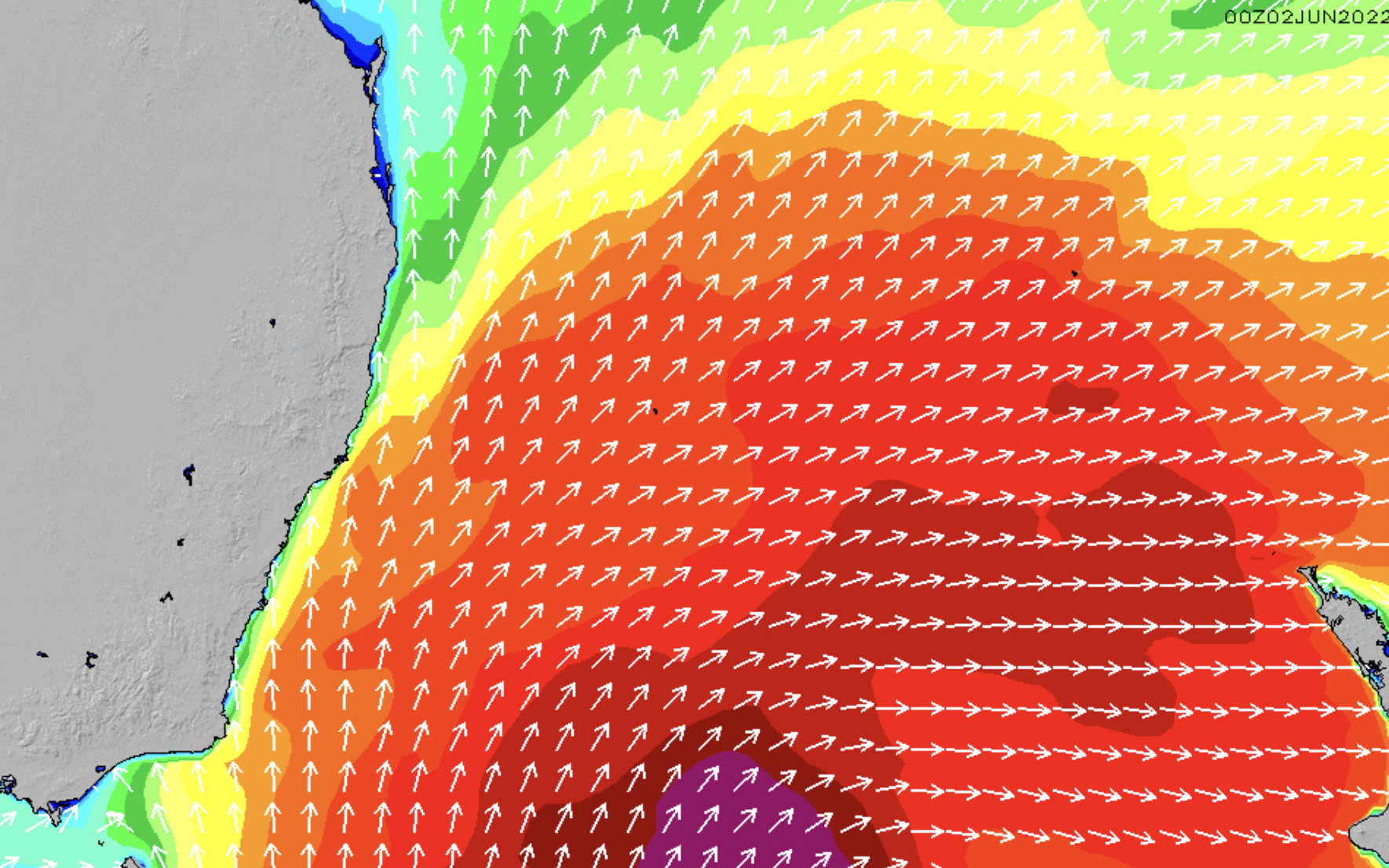 Swell Direction Map Incoming: Cold Conditions, Plenty Of Swell Coming For NSW