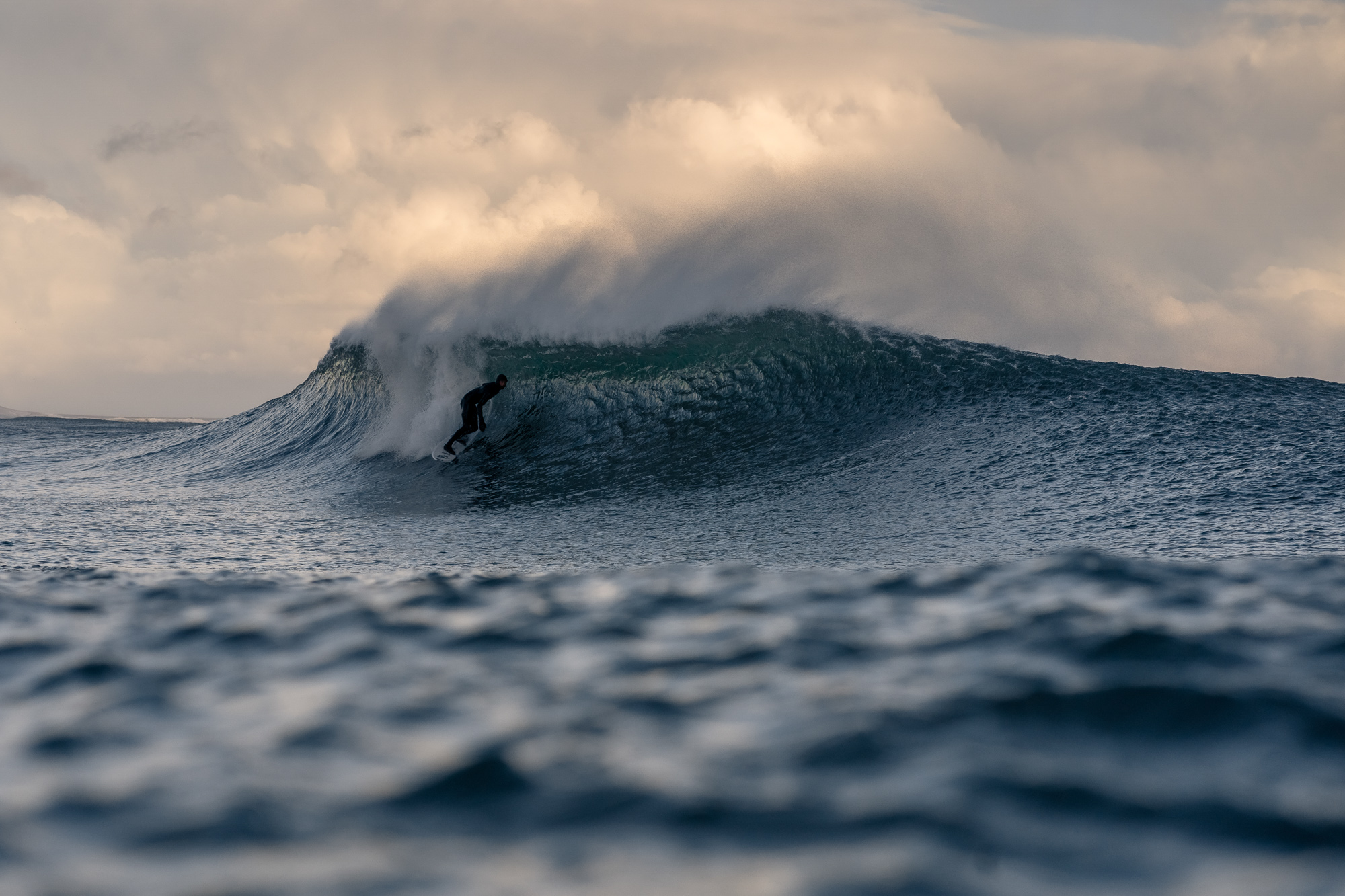 "Island X" Scoring in the Bering Sea Surfline