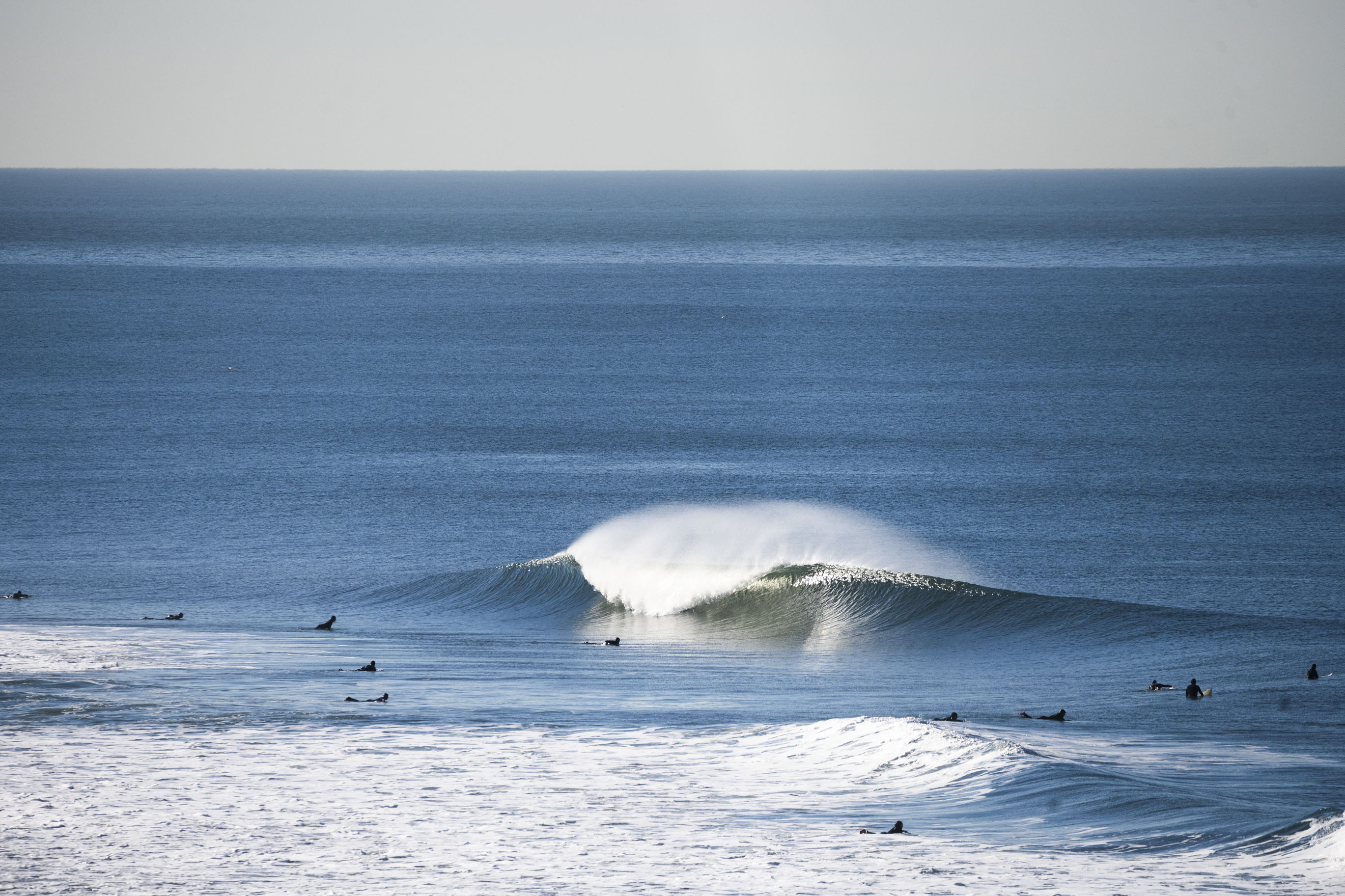 Surfing the First WNW Swell of Fall