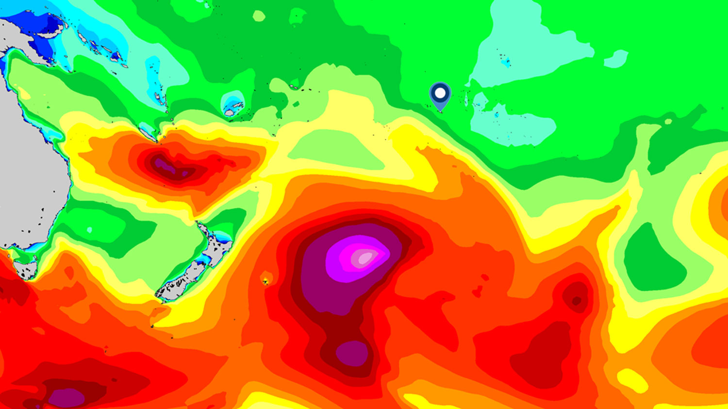 Southwest Pacific Storm Fires Up the South Swell Machine: First Stop ...