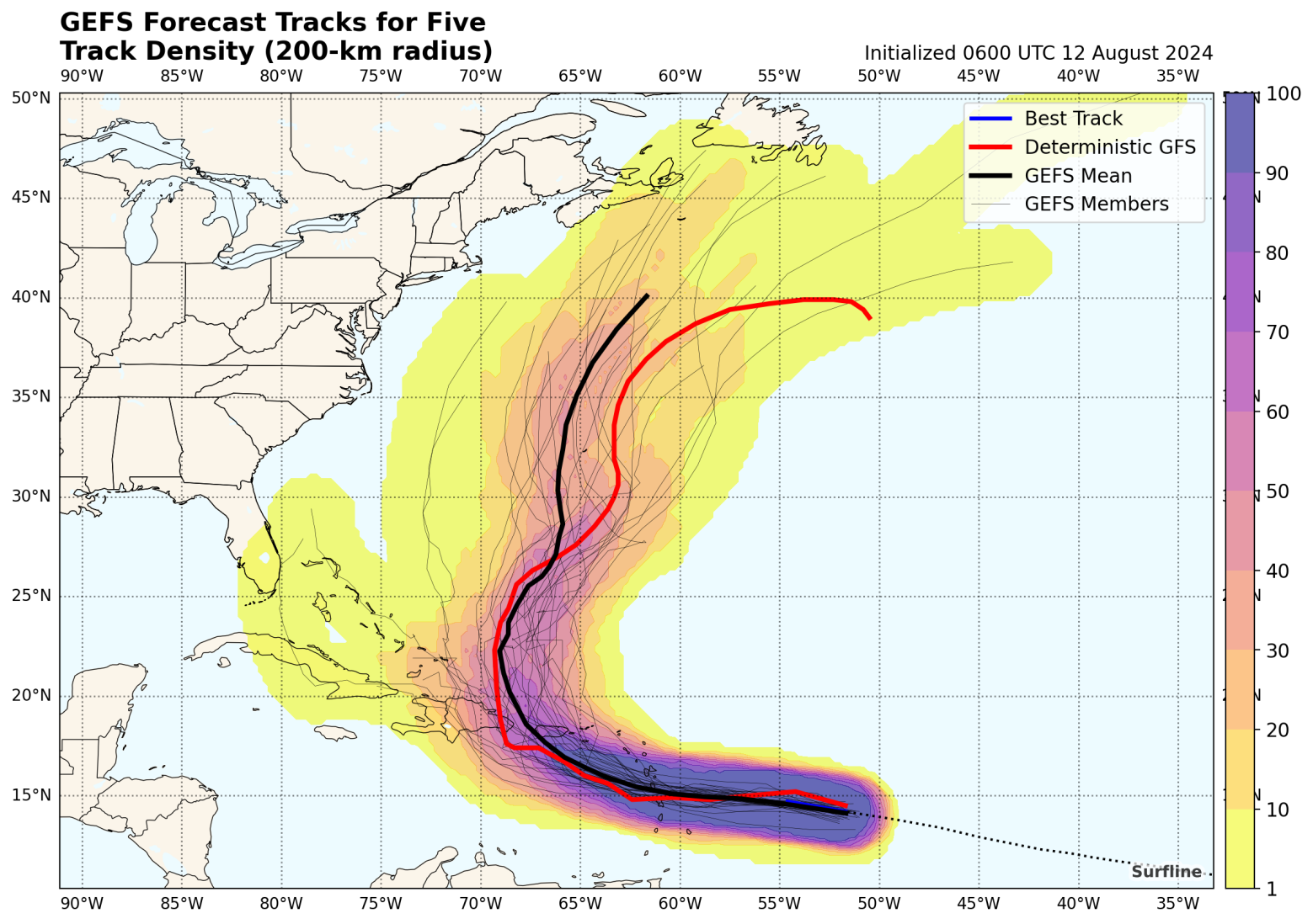 Potential Tropical Cyclone Five Nears Caribbean Hurricane Log (Day 73)